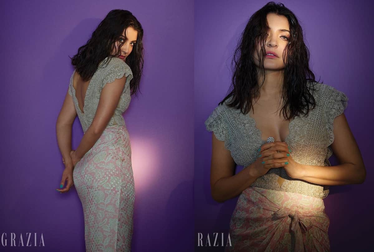 anushka sharma latest photoshoot in grazia magazine