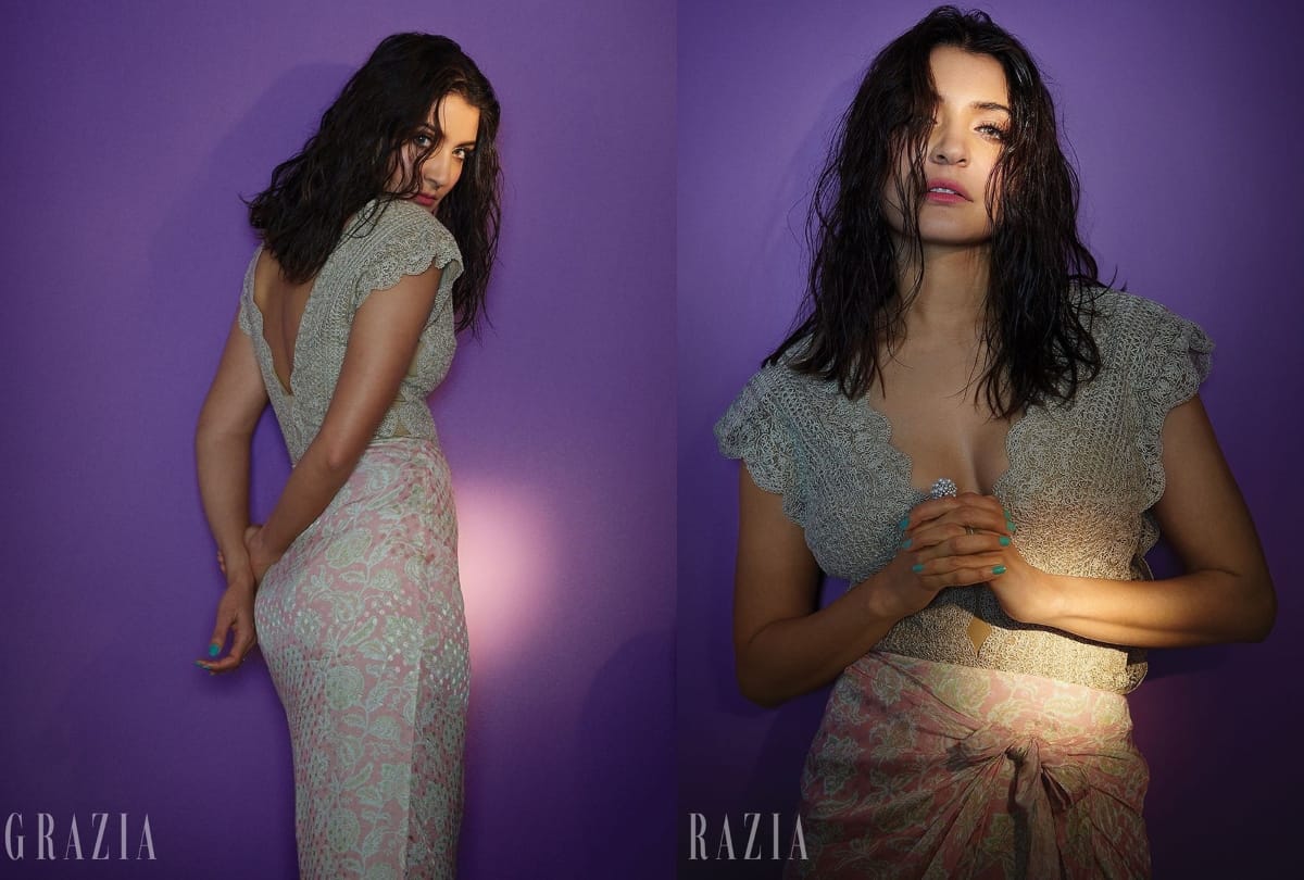 anushka sharma latest photoshoot in grazia magazine