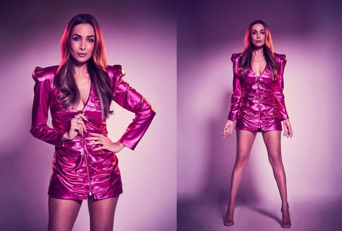 malaika arora dressed in silver dress in sister amrita arora birthday party