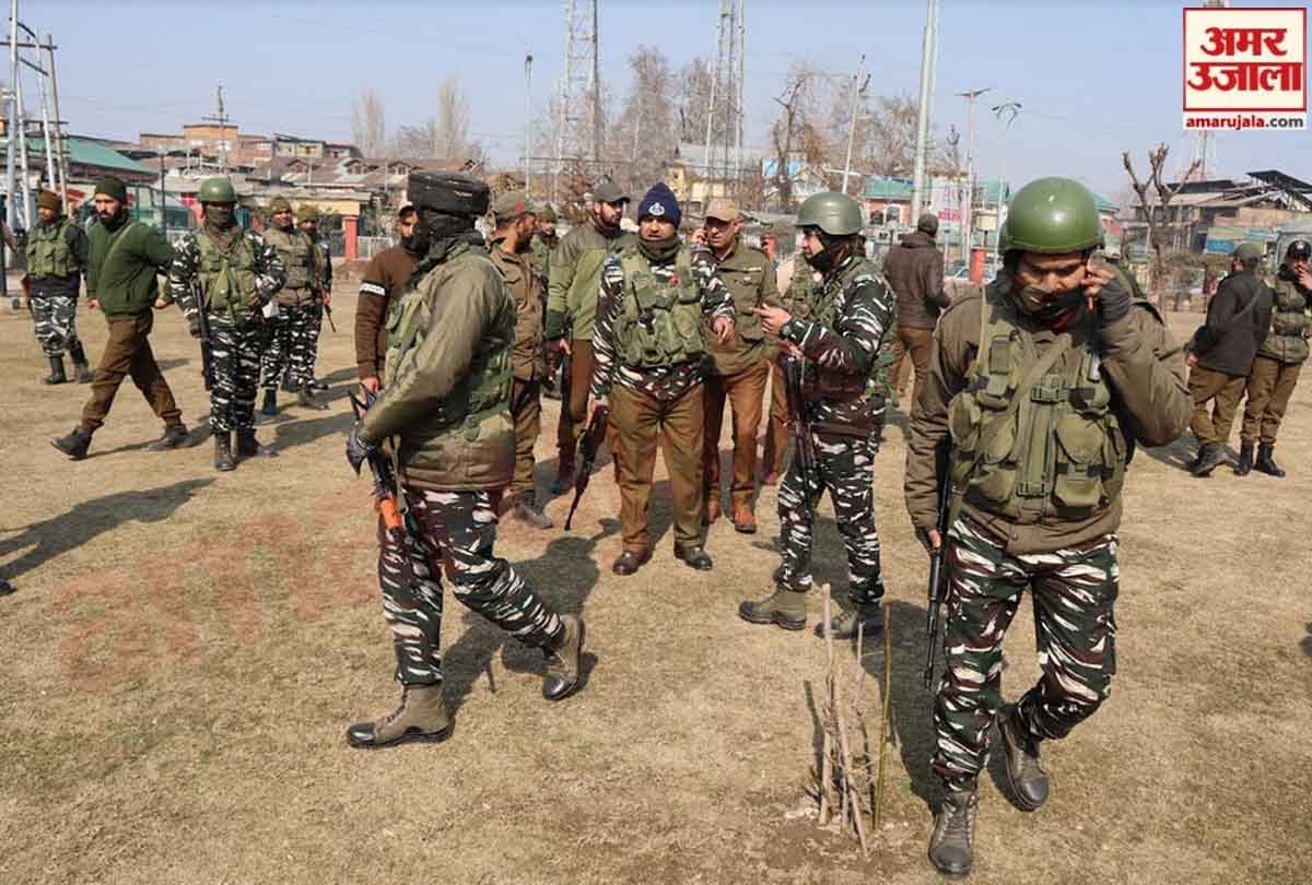 Grenade attack on CRPF personnel at Pratap Park Lal Chowk in Srinagar jammu kashmir
