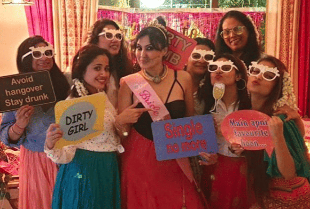 Kamya Panjabi Bachelorette party Night out With friends