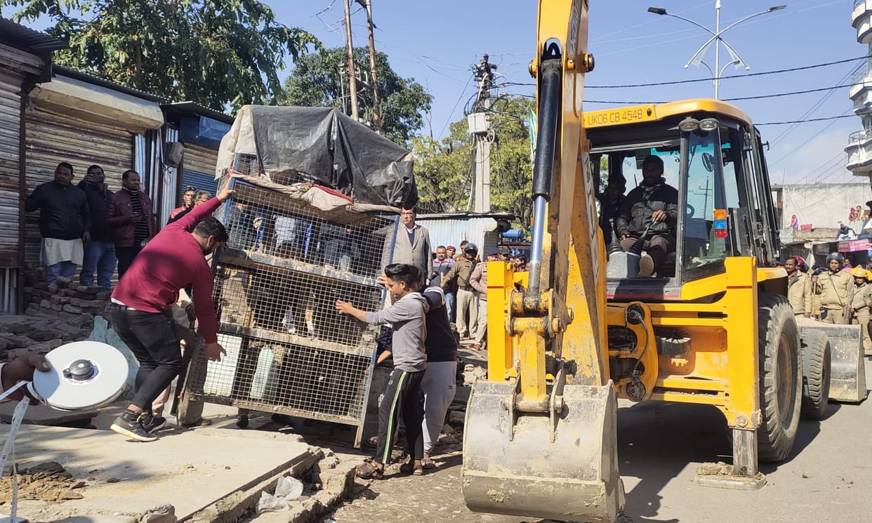 Clean Encroachment Drive In Sitarganj