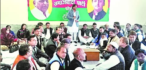 SP District President told the workers, it is necessary to remain in discipline