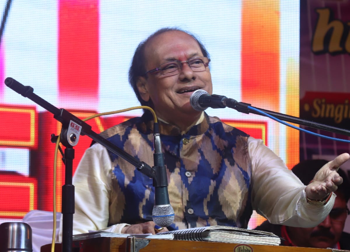 famous singer chandan das live performance in RV Talent Show