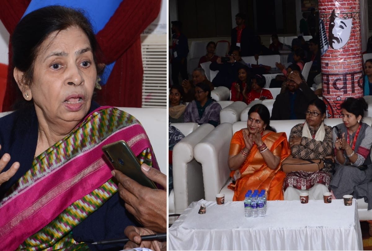 Hindi Academy former vice president Maitreyi Pushpa exclusive interview in Literary festival