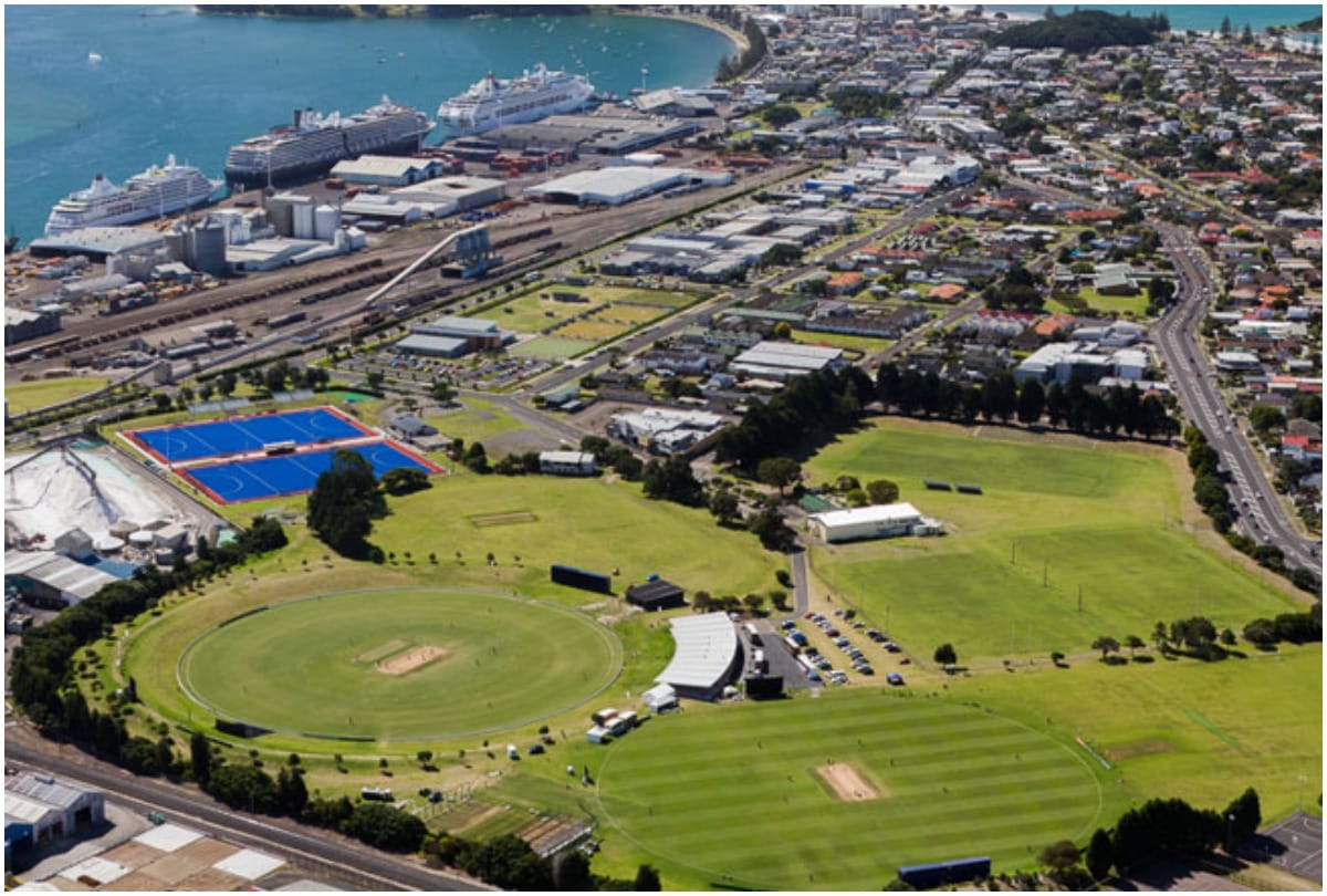 IND vs NZ Mount Maunganui Stadium and Beautiful Atmosphere