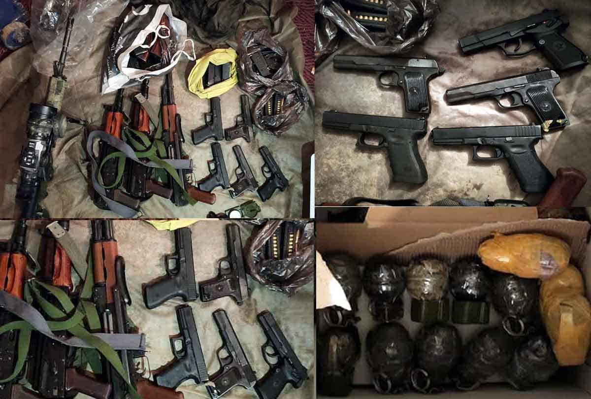 Nagrota terrorist attack recovered weapons can be used in level three security breach