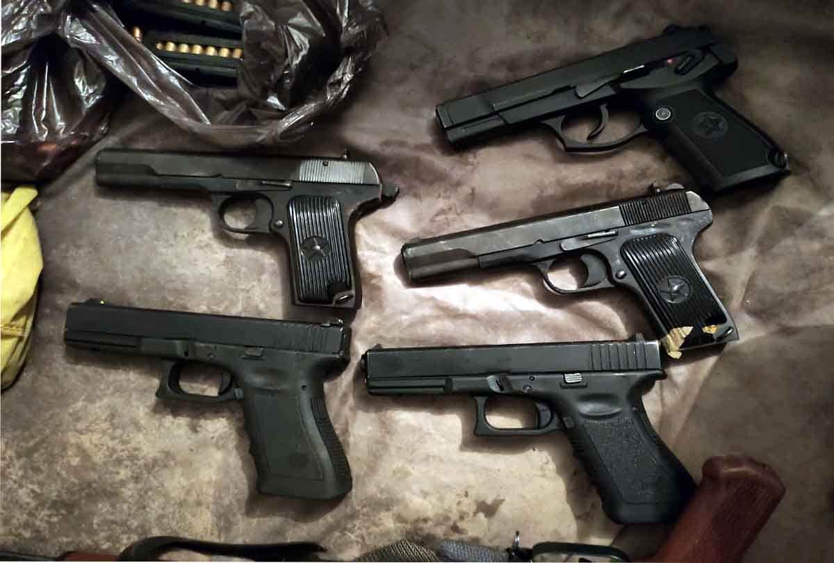 Nagrota terrorist attack recovered weapons can be used in level three security breach