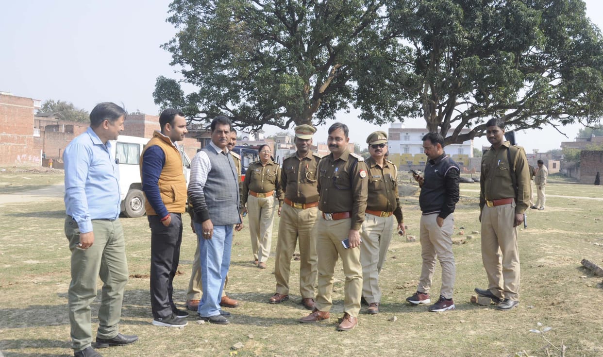 Police reached Bhuliapur on information of protest against CAA