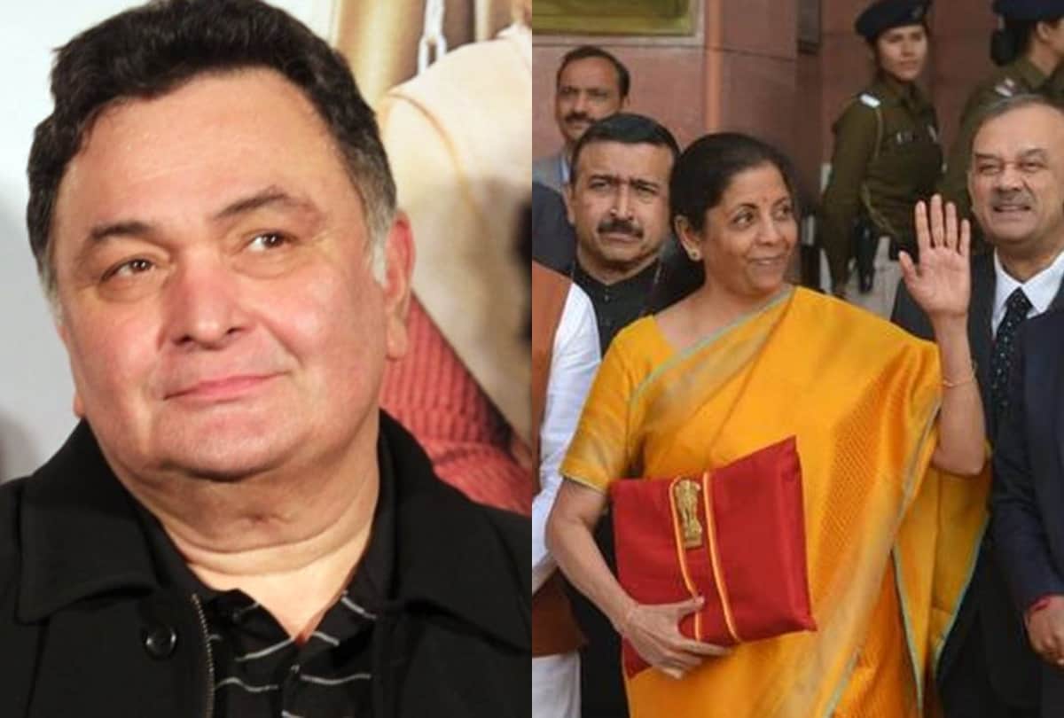 Rishi Kapoor reaction on Nirmala Sitharaman for Budget 2020 before admit in hospital