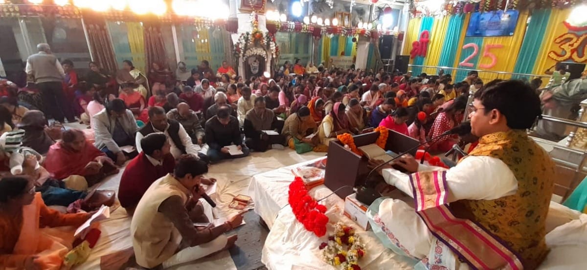 Silver Jubilee Celebrations of Shri Shyam Mandir Laksa varanasi