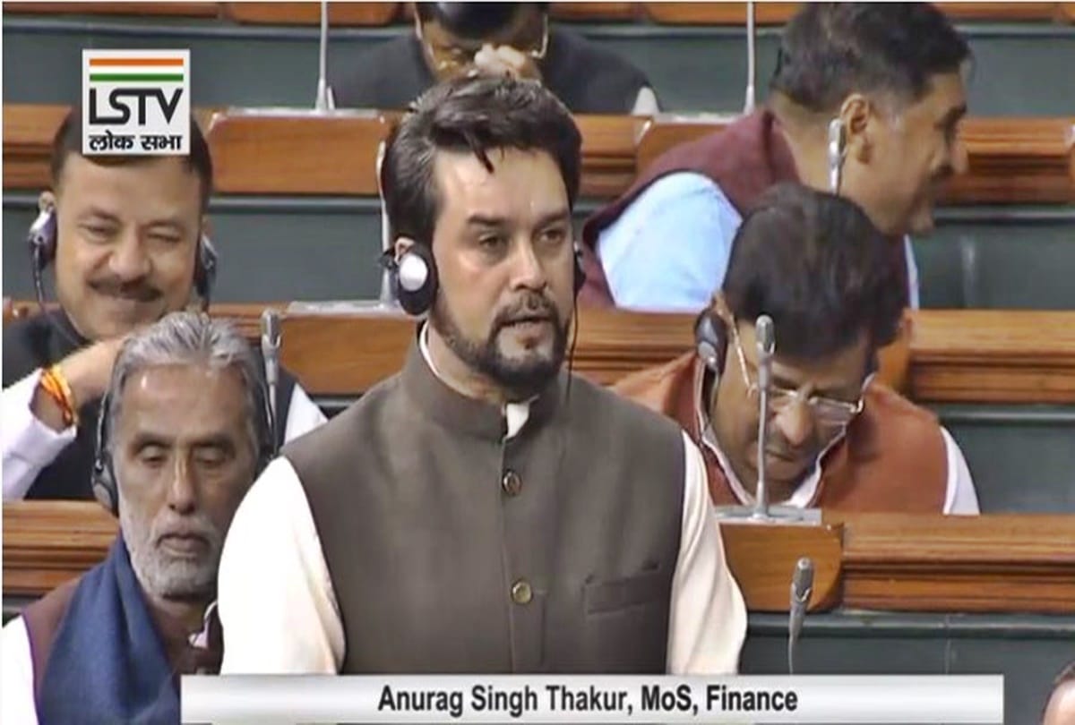 Budget Session 2020 Anurag Thakur Opposition MPs raise issue over offensive statement