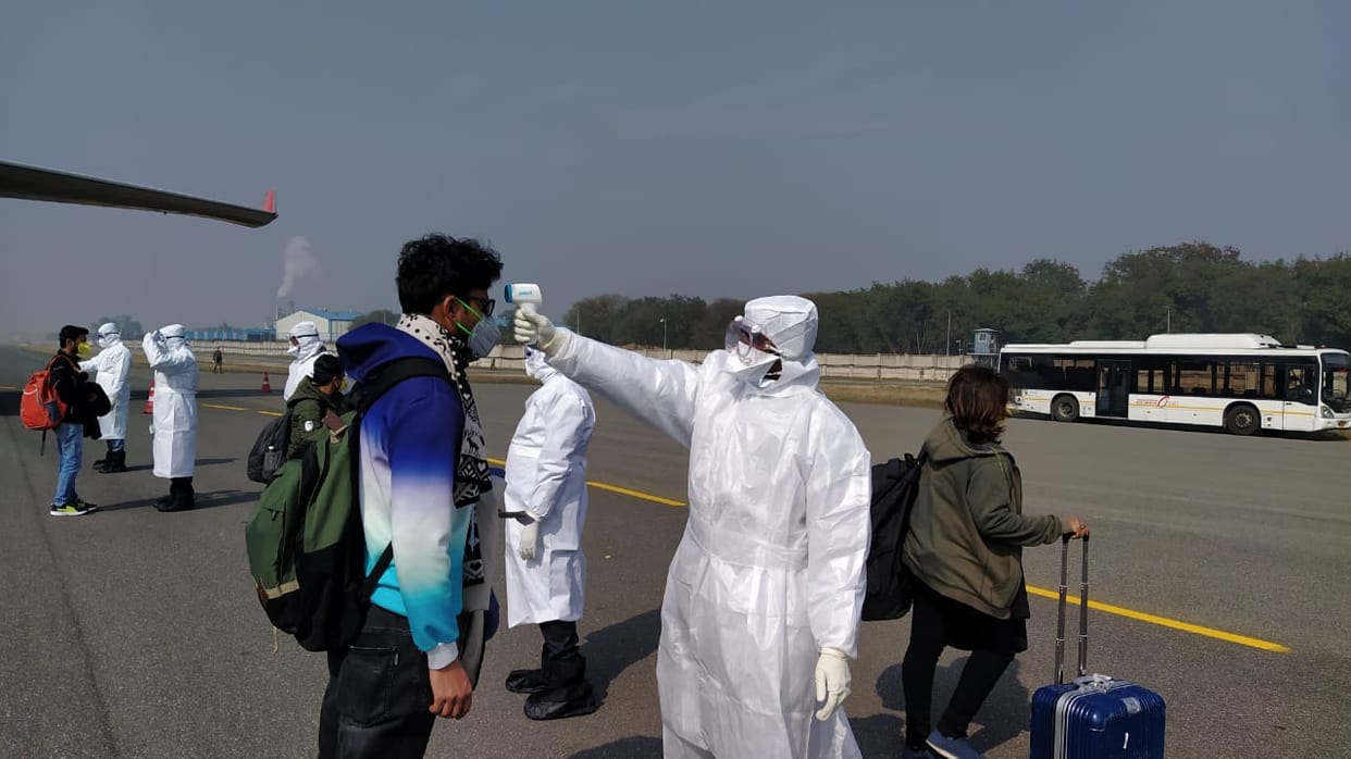 coronavirus: China return indians are happy in isolation centre of ITBP