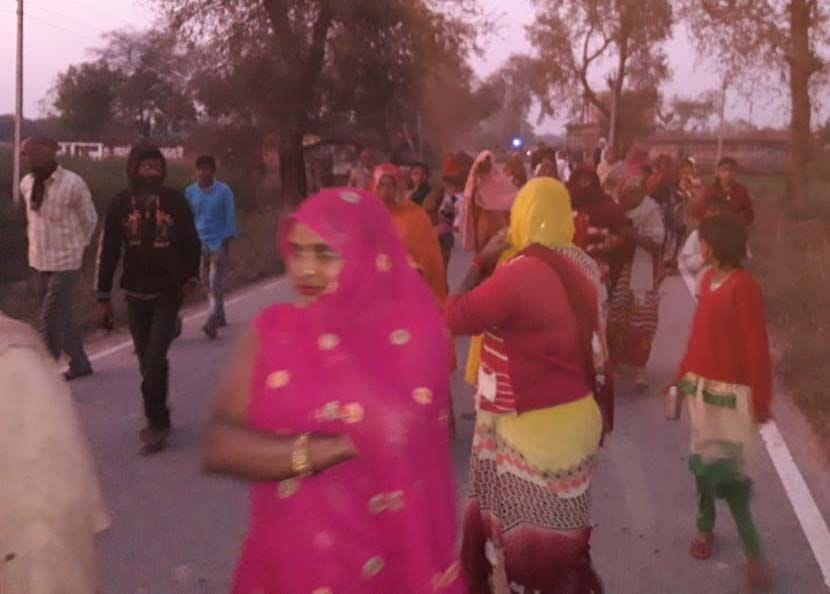 Teen Girl dead due to current at field side