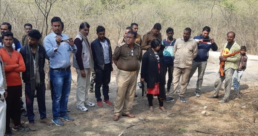 village to jail kept watch over Suspects people