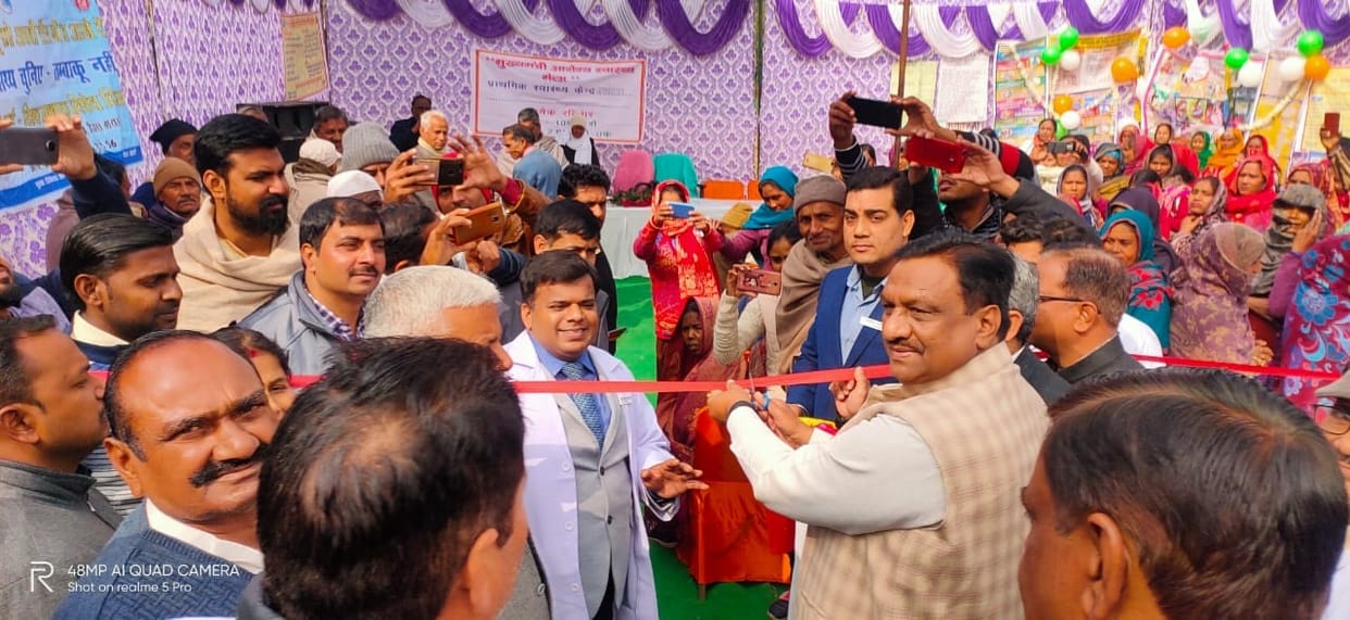 Patients reach the Chief Minister's Health Fair