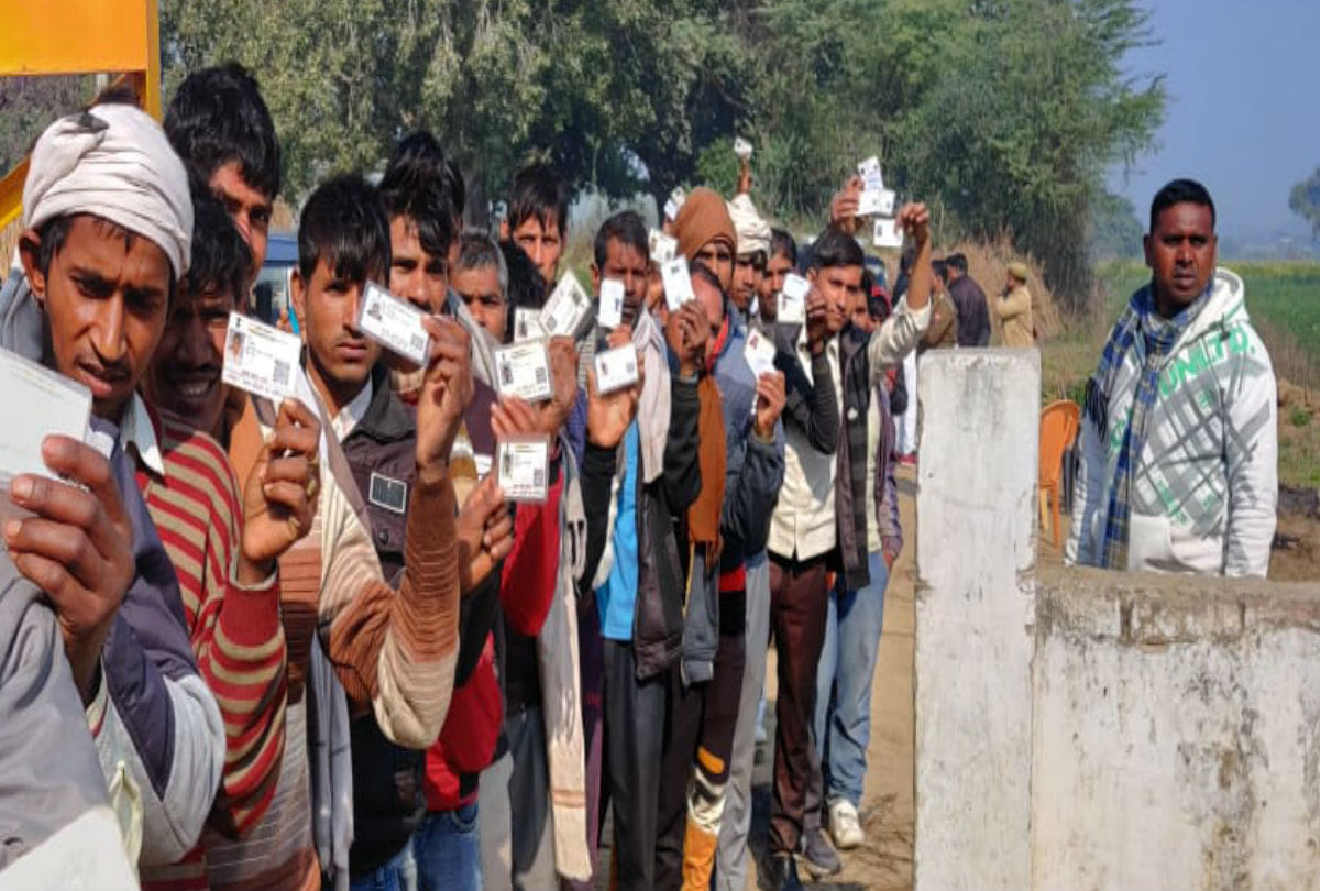 Panchayat By Election Voting Today in Agra District