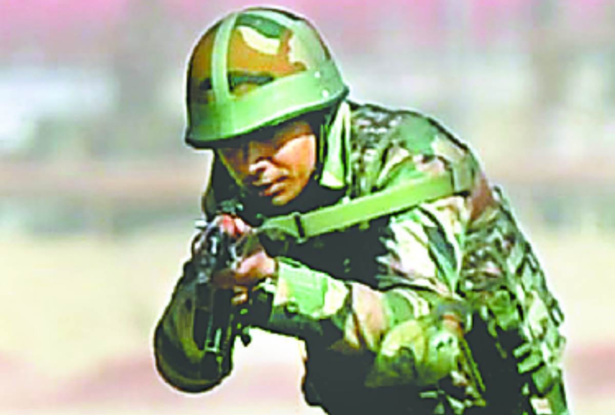 preparation of marcos commandos for defence expo in lucknow