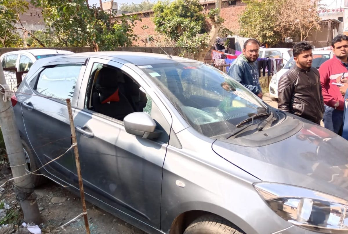 faridabad firing during dispute of money