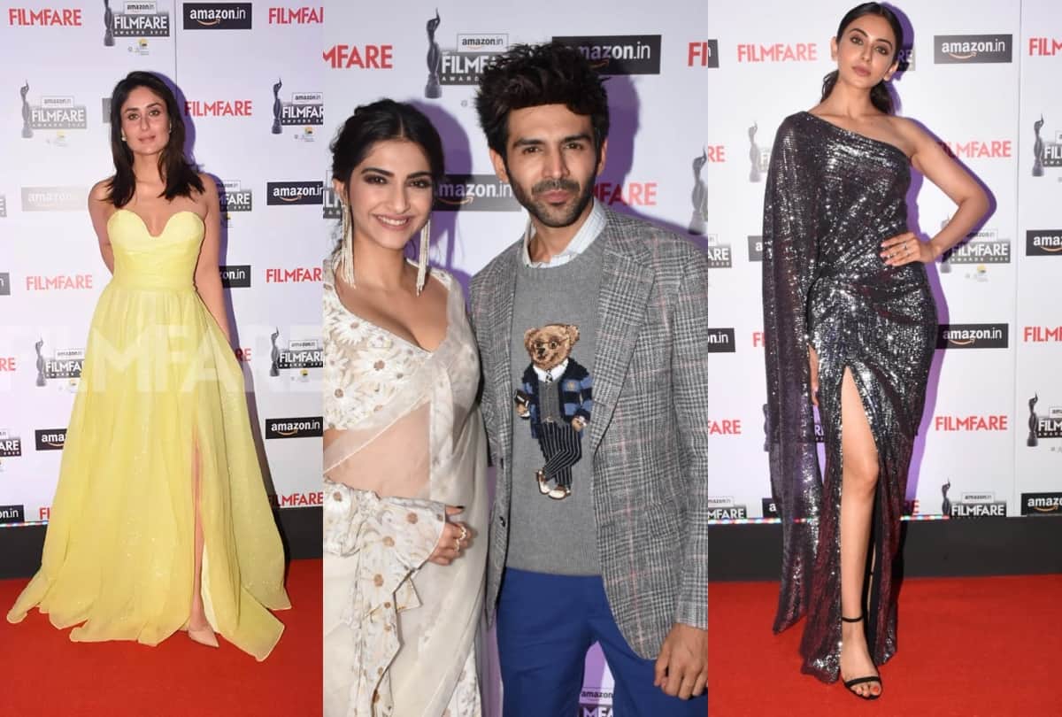 filmfare 2020 tara sutaria to sonam kapoor look in nomination night