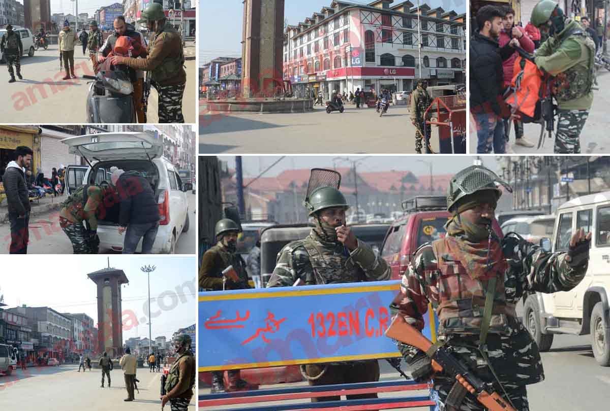 Kashmir: Security increased after grenade attack in Srinagar, search operation carried out