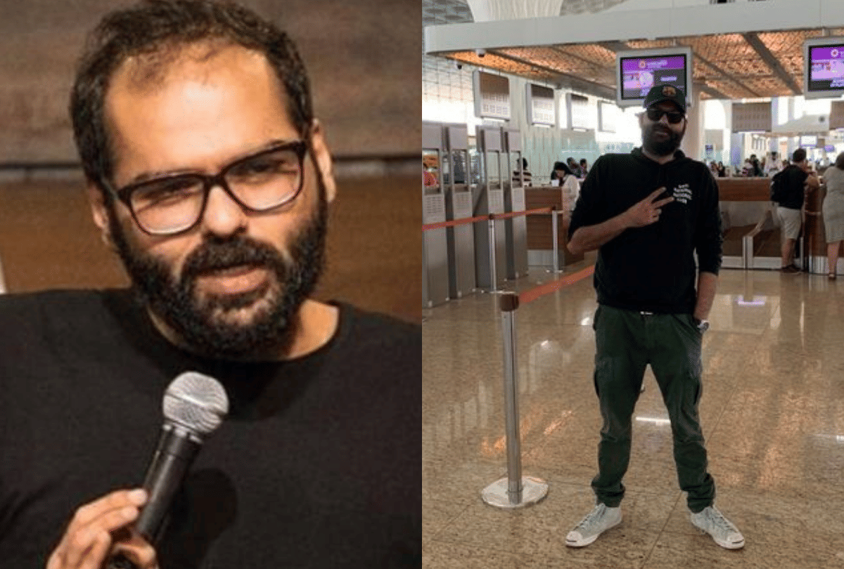 Kunal Kamra on Sunday turned up at Mumbai airport after ban by four airlines