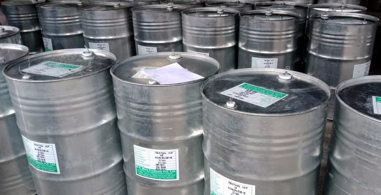 corona virus effected mentha export in sambhal and china