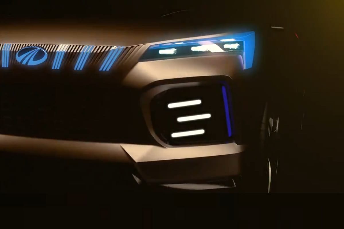 auto expo 2020: Mahindra revealed the teaser of Upcoming funster ev concept, preview next gen XUV500