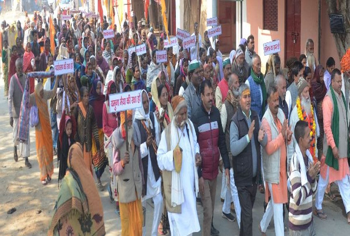 Saints set out to awaken Yamuna Bachao For Vrindavan