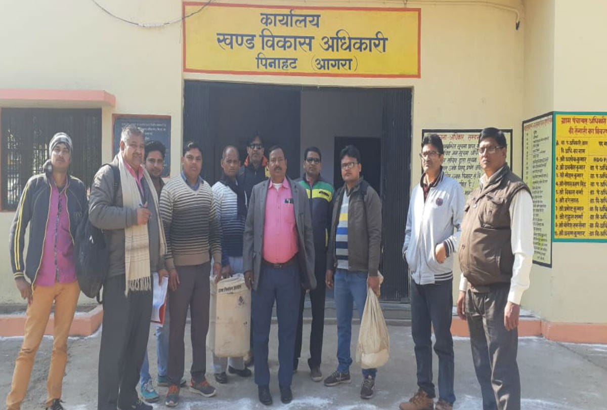 Panchayat By Election Voting Today in Agra District