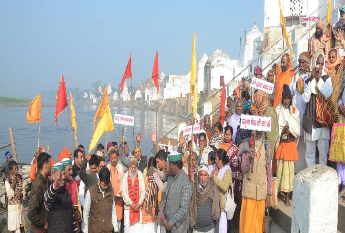 Saints set out to awaken Yamuna Bachao For Vrindavan
