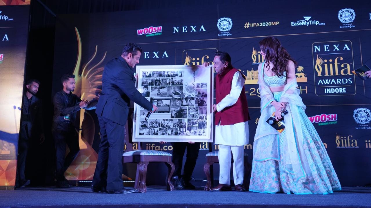 Salman Khan called madhya pradesh chief minister Kamal Nath younger brother