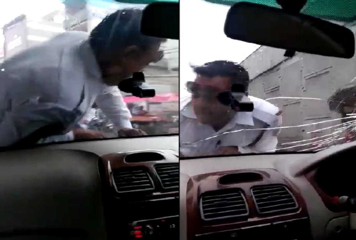 Delhi Traffic Police Constable Dragging On Cars Bonnet, Video Goes Viral, Probe Ordered