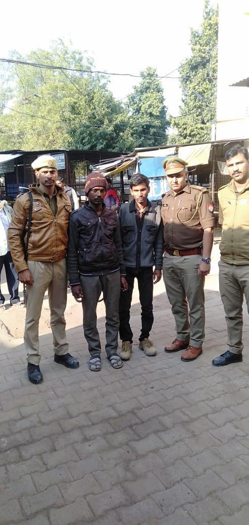 Two youths arrested with cartridge and browning