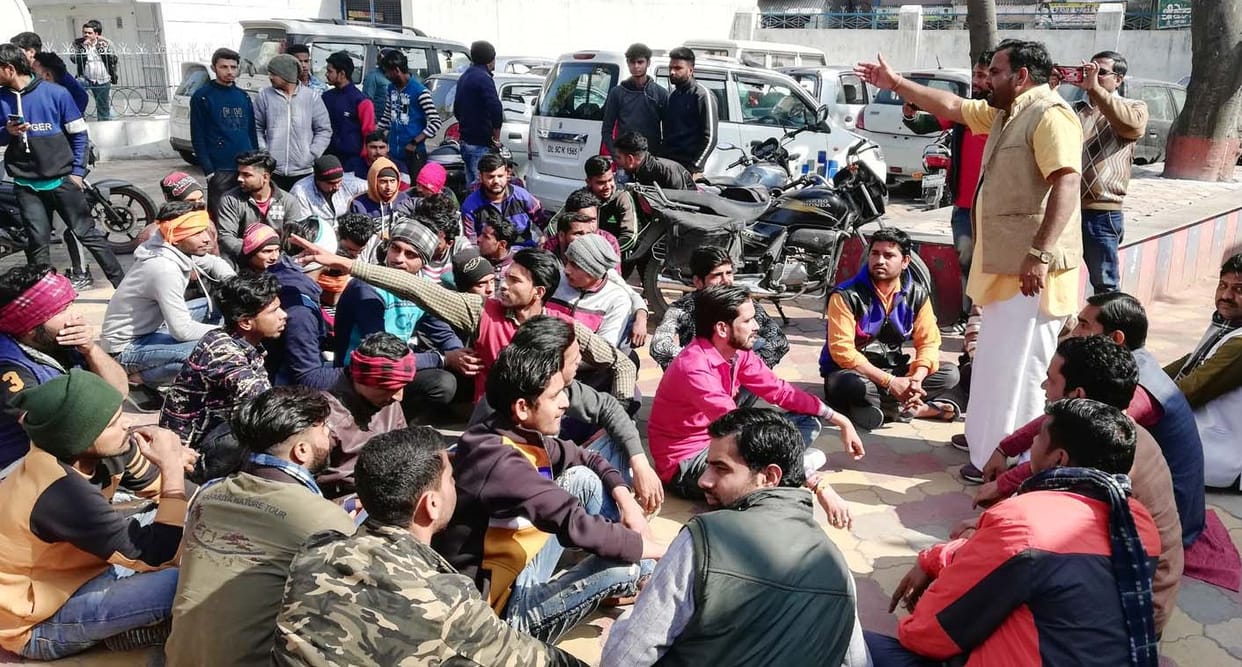 ruckus by hindu sangathan for inflammatory post