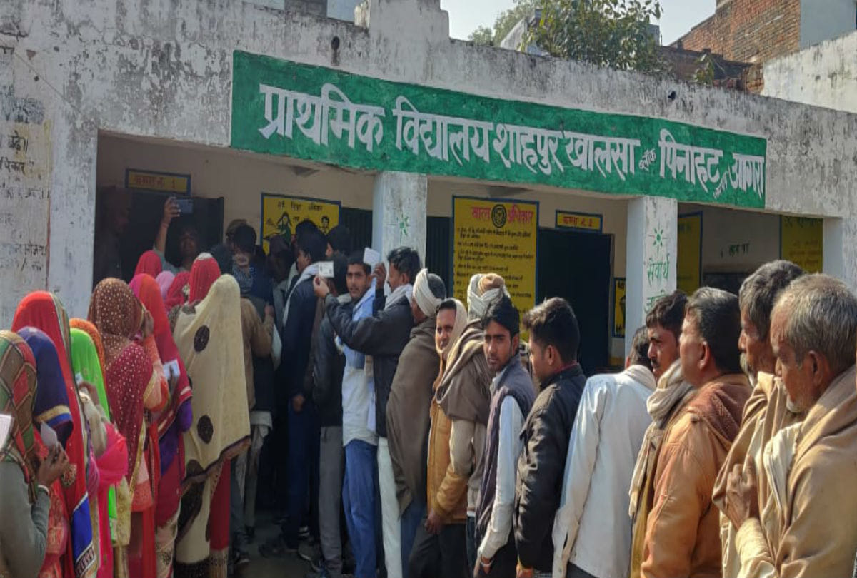 Panchayat By Election Voting Today in Agra District