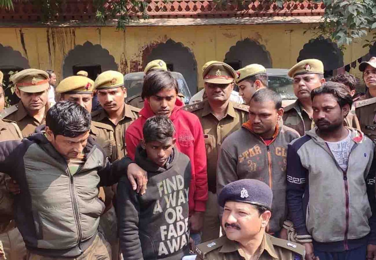 drug agent kidnapping case, five arrested in kanpur