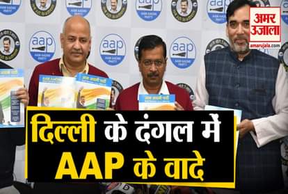 Delhi Election 2020: Arvind Kejriwal released the manifesto