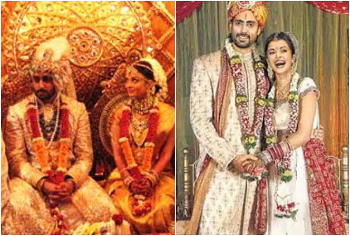 wedding anniversary aishwarya rai abhishek bachchan inside wedding picture