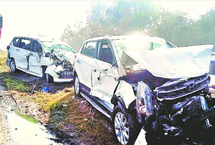 Road Accident due to Dense Fogg