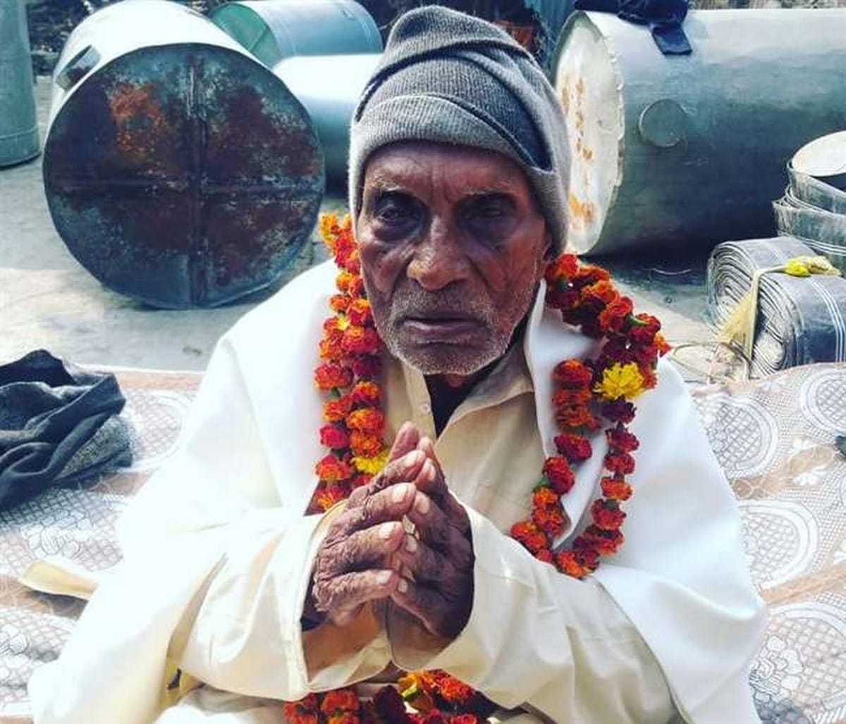 Azad Hind Fauj Second Lieutenant Vidyadhar Rai passed away in mau