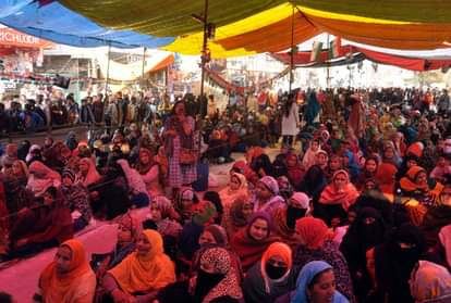 शाहीन बाग में चल रहा प्रदर्शन (फाइल फोटो)