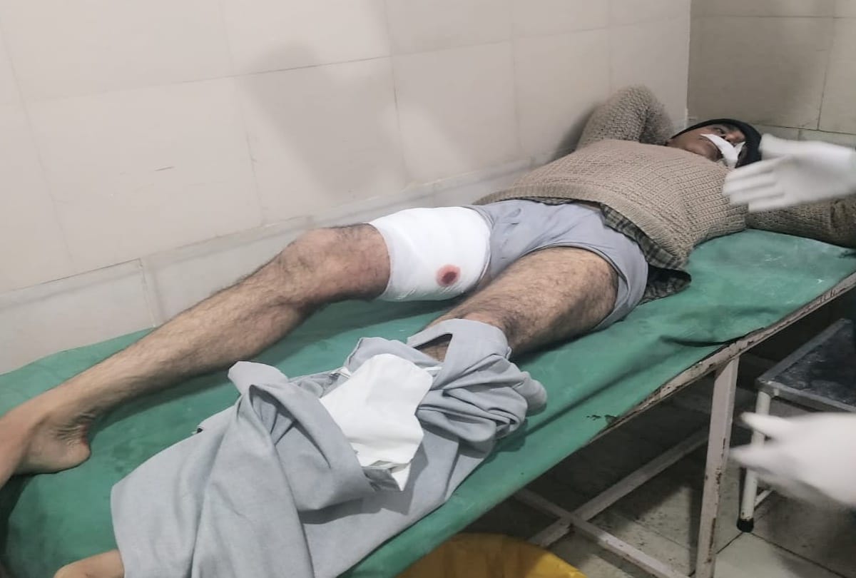 Car riders unknown person beaten and shot liquor contract worker
