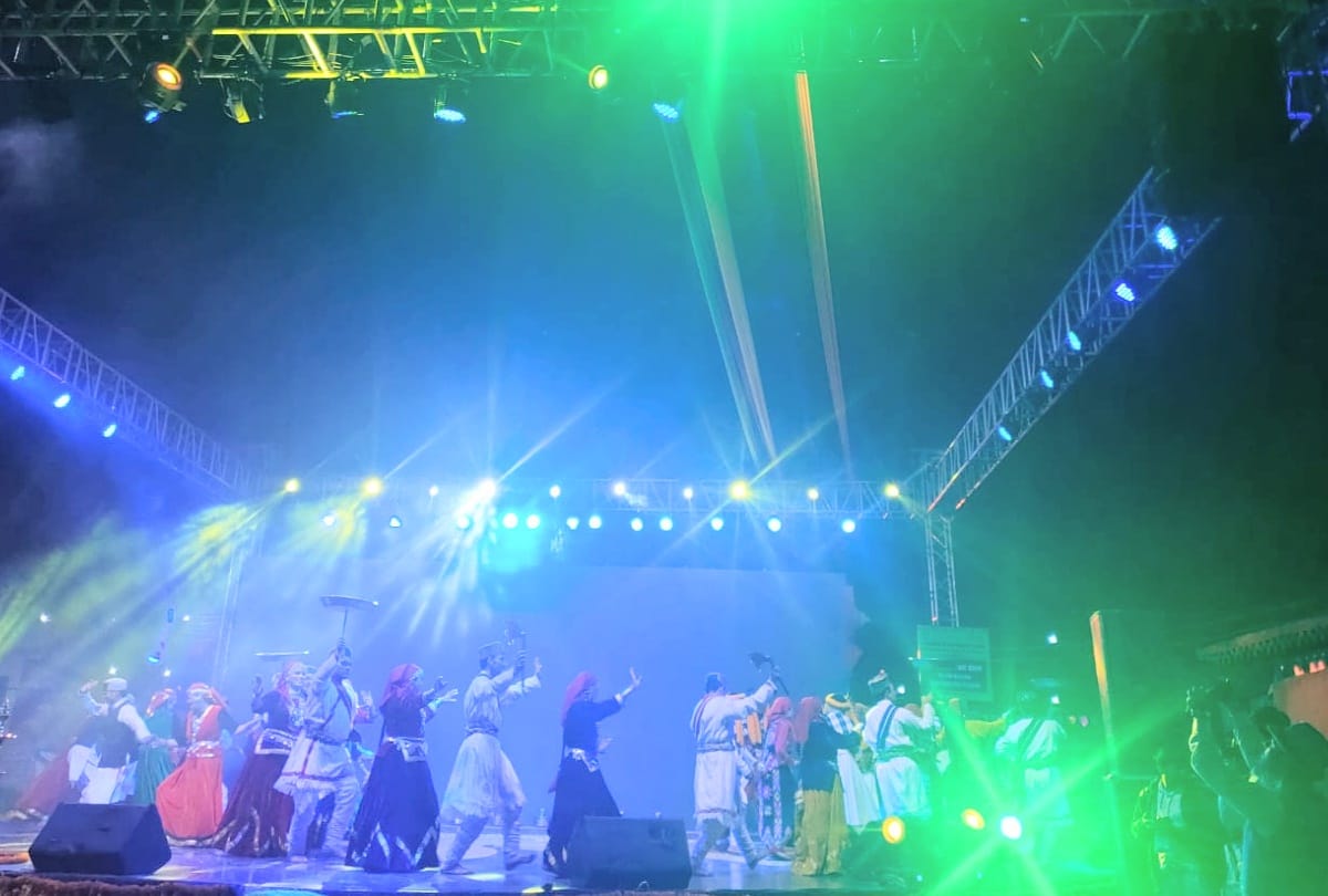 traditional tunes of Himachal in Surajkund Mela, cultural performances remained attraction