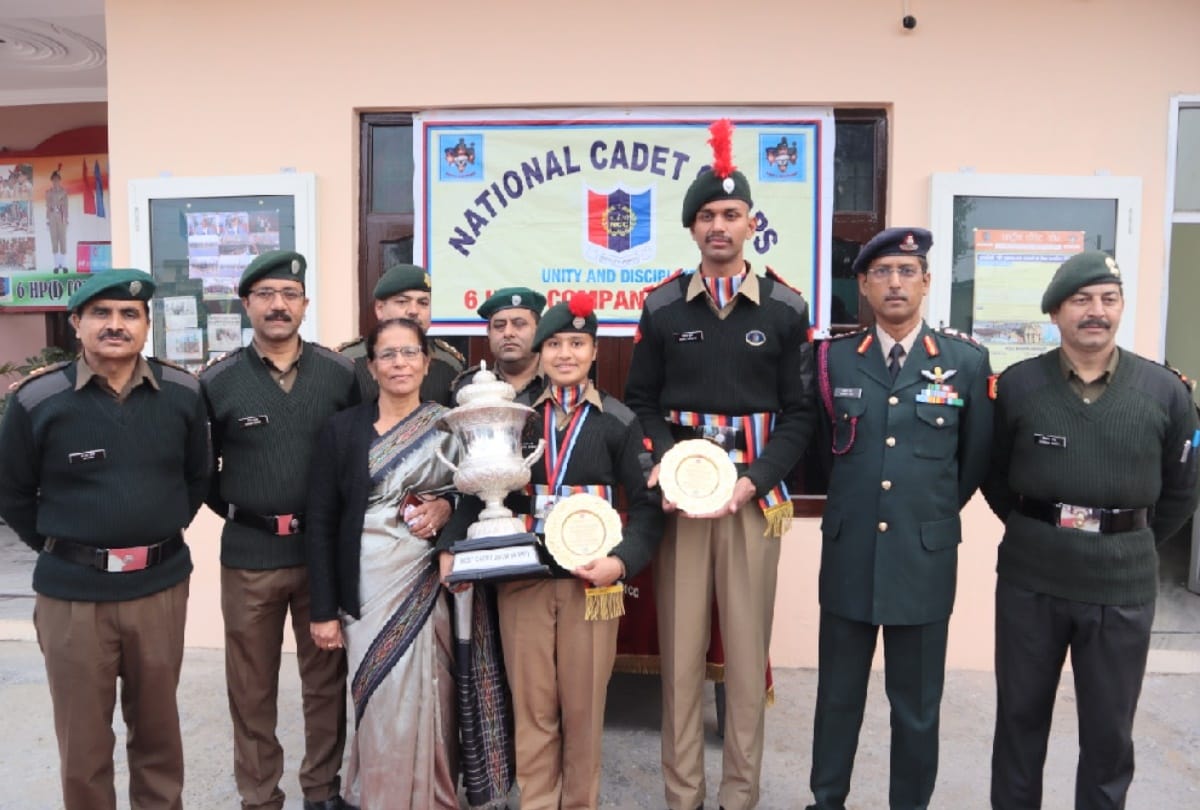 Best Cadet Anushka aims to become DARDO scientist, honored at company headquarters