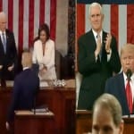 Donald trump and Speaker Nancy Pelosi