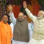 पीएम मोदी-अमित शाह और मुख्यमंंत्री योगी (फाइल फोटो)