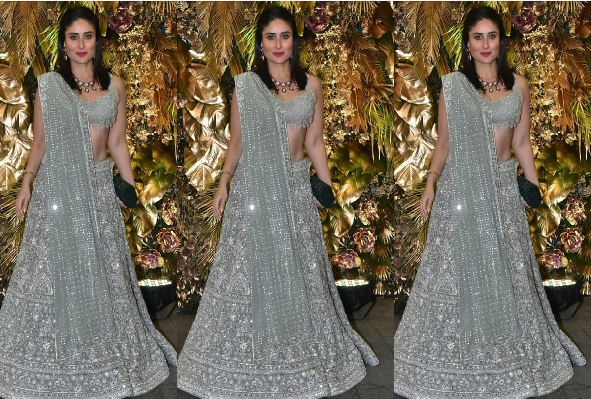 armaan jain wedding reception kareena and karisma kapoor looks elegant in dance video