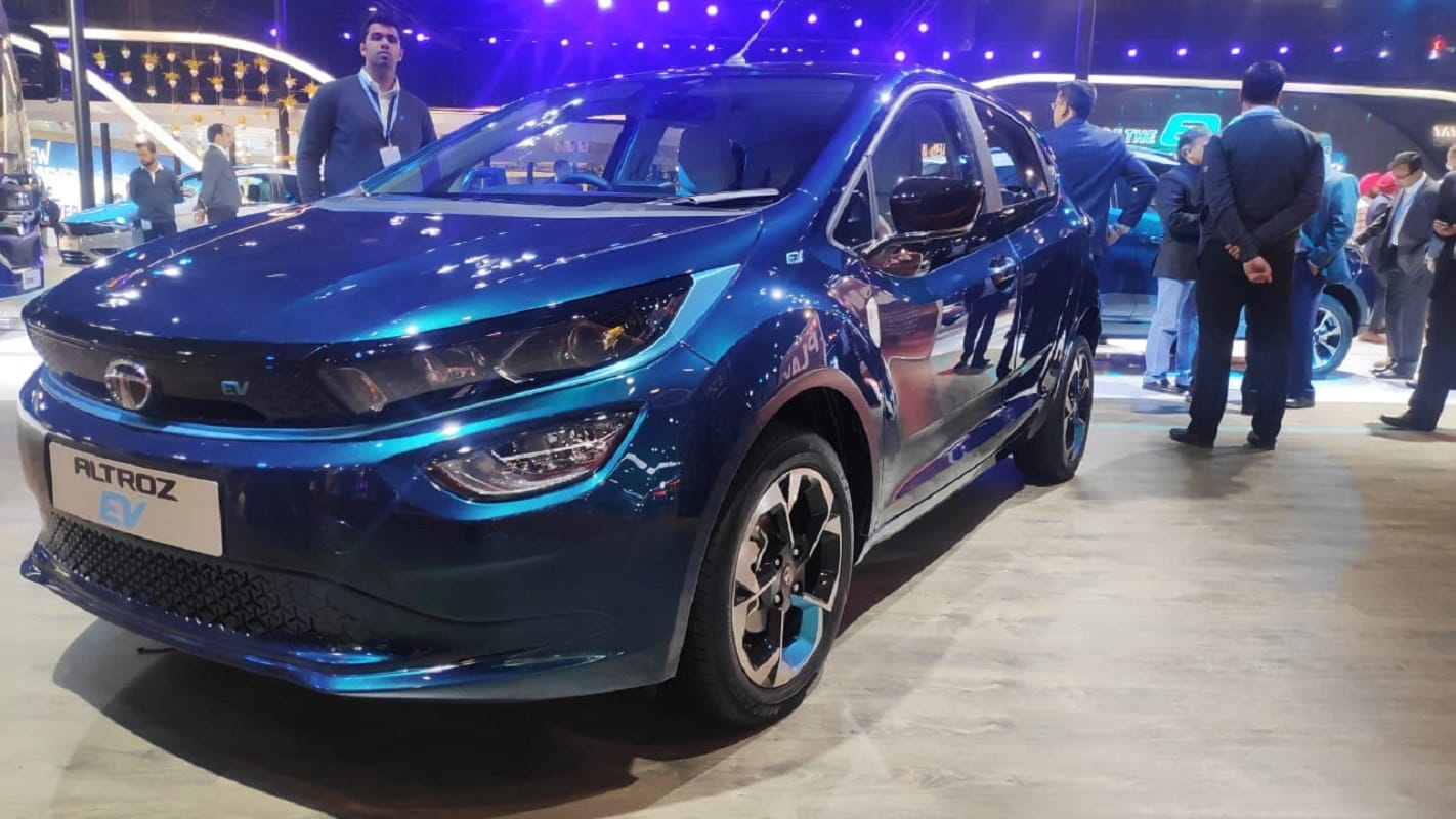 -Auto Expo 2020 India: tata altroz ev launch in india tata altroz ev price tata altroz ev battery