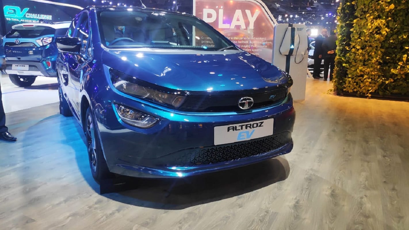 -Auto Expo 2020 India: tata altroz ev launch in india tata altroz ev price tata altroz ev battery